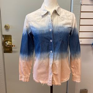 Free People Ombre Blouse - XS